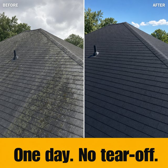 Example ad: One day, no tear-off